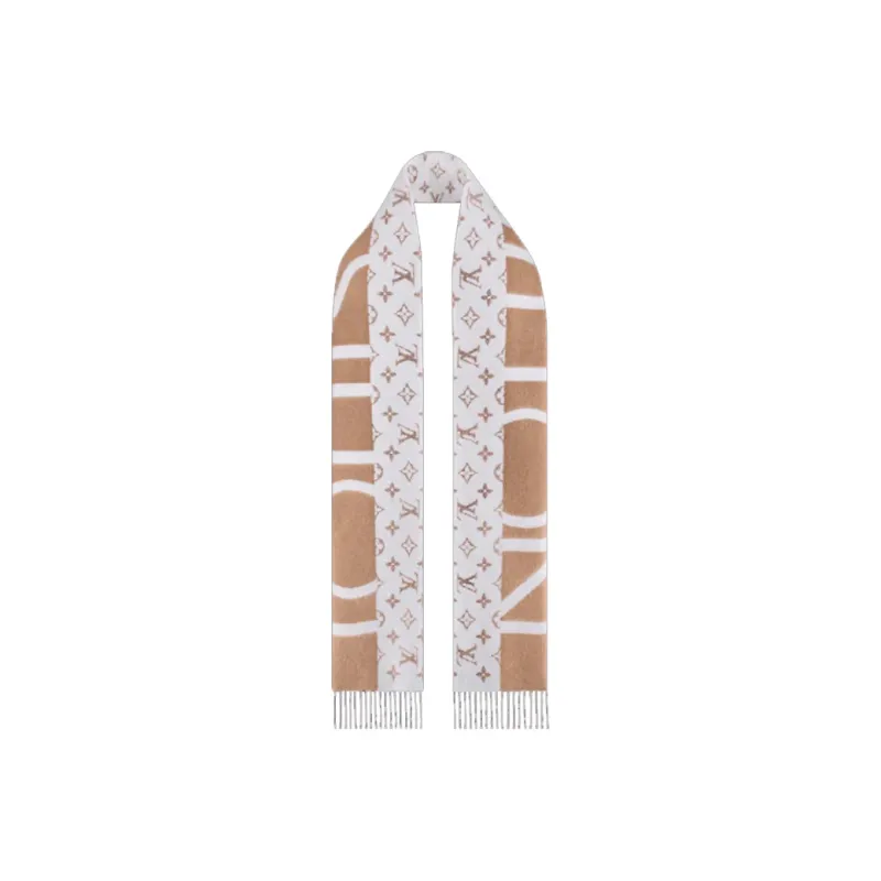 LOUIS VUITTON Monogram Split Scarf-0