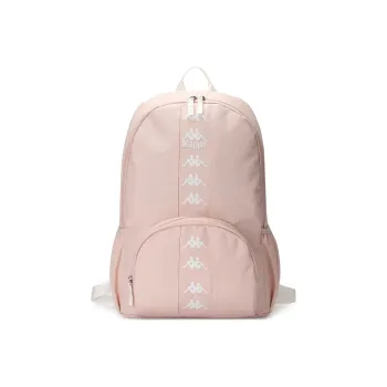 Kappa Polyester Large Capacity Backpack Laptop Bag Regular Women's Cherry Blossom Pink
