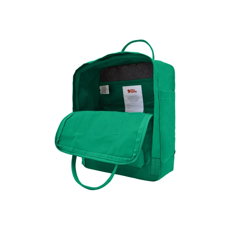 Fjallraven Kanken Nylon Backpack Regular Women's Water Duck Green-3