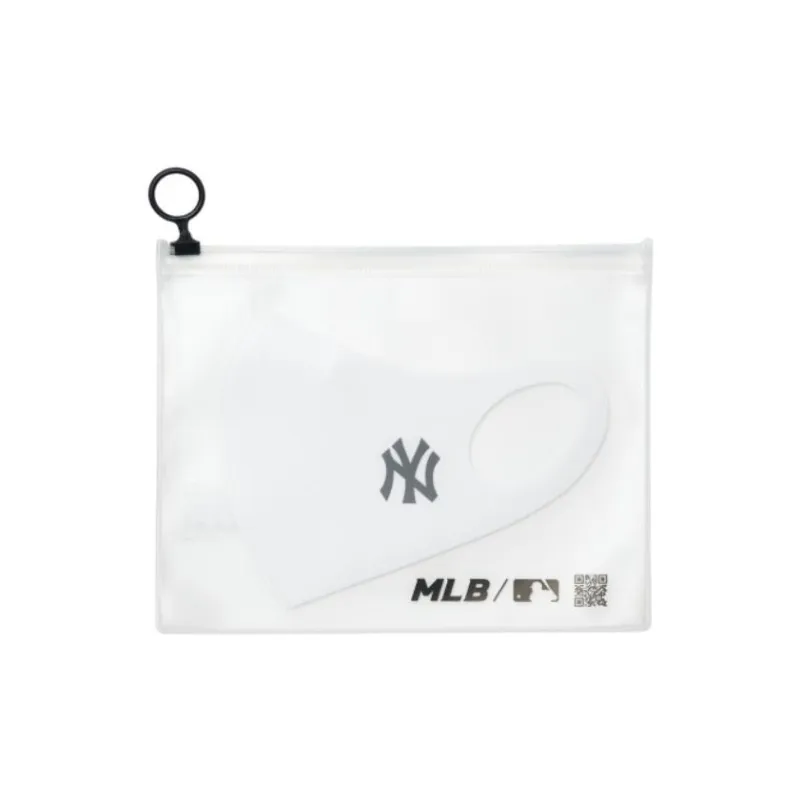 MLB Polyester Face Masks Unisex White-3