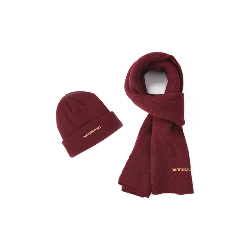 FREE RABBITⅡ Plush Yarn Scarf Set Unisex-2