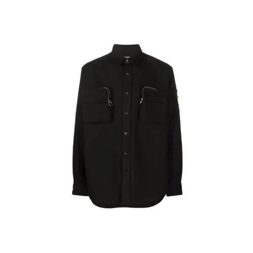 BALMAIN Shirts Men Black