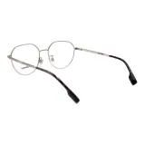 Burberry Eyeglass Frames Men Metal Gray