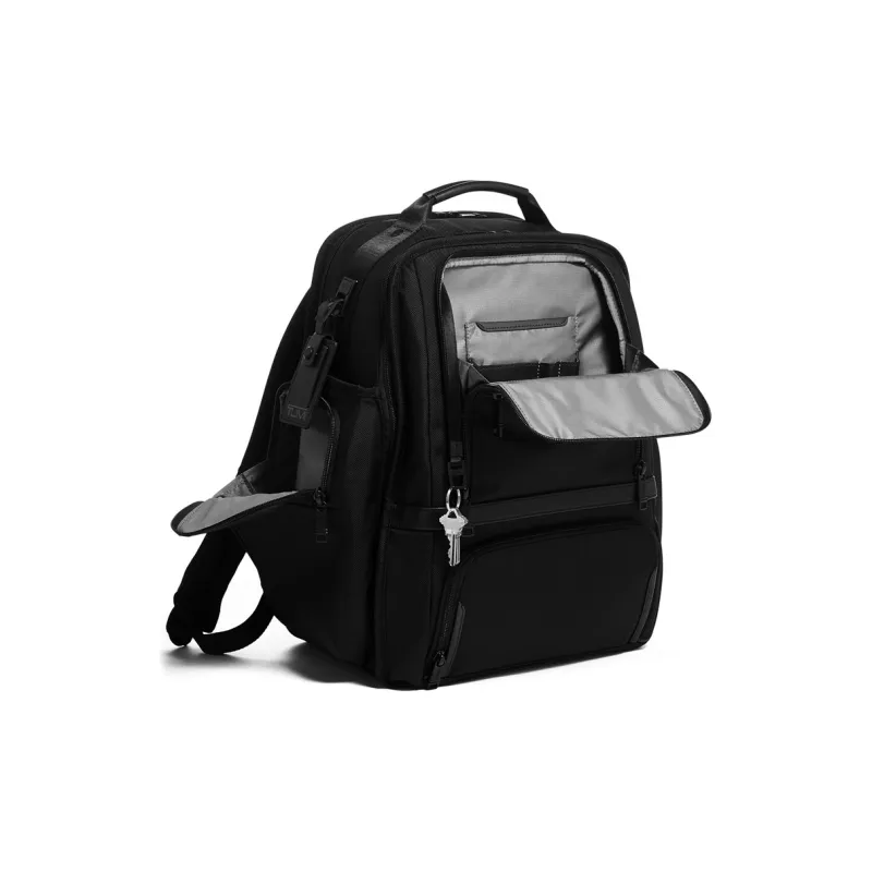 TUMI Nylon Backpack Men's Black-5