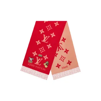 LOUIS VUITTON Knit Scarves Women's