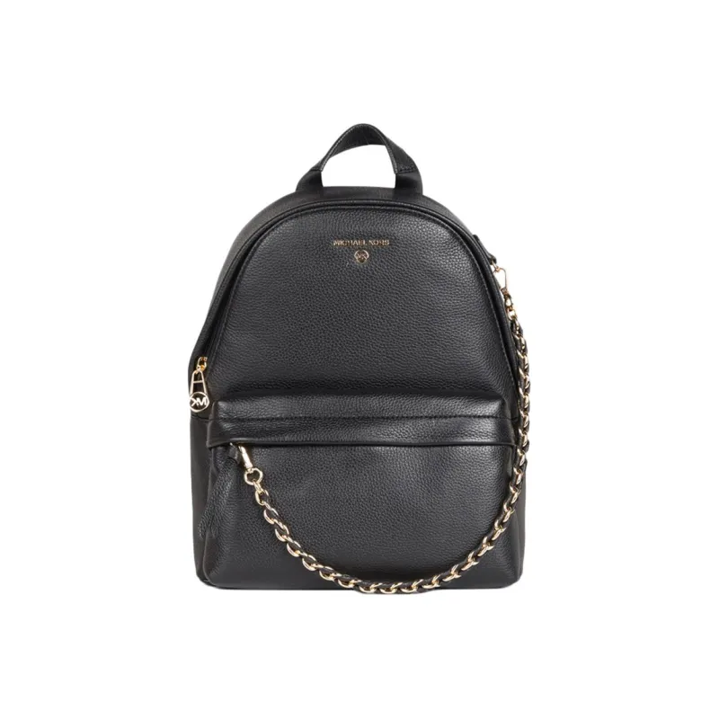 MICHAEL KORS Leather Backpack Medium Size Women's Black-0