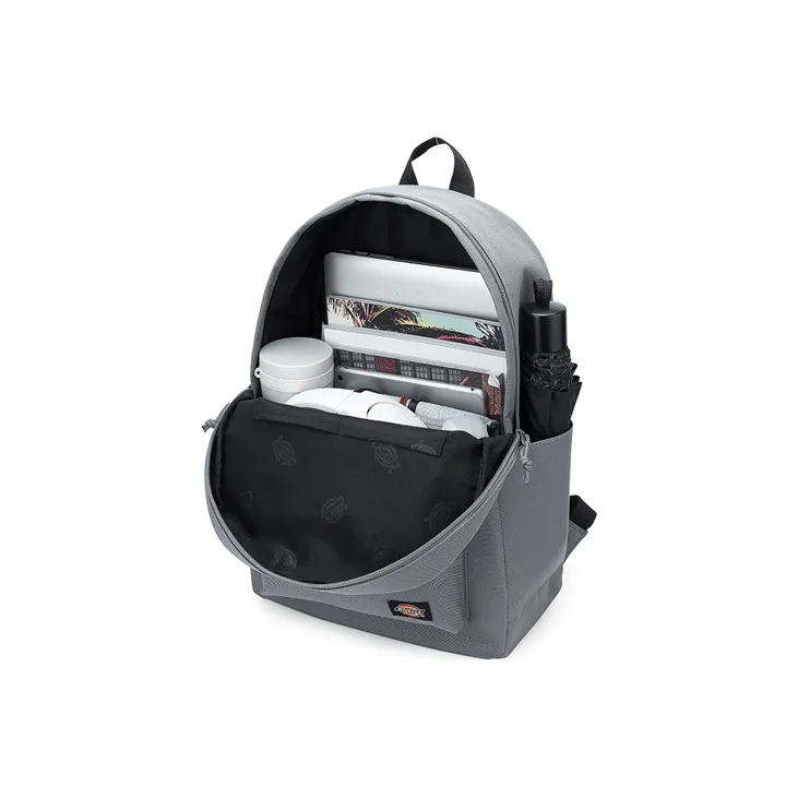 Dickies Polyester Backpack Unisex Gray-4