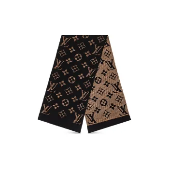 LOUIS VUITTON Jungle Knit Scarves Women's
