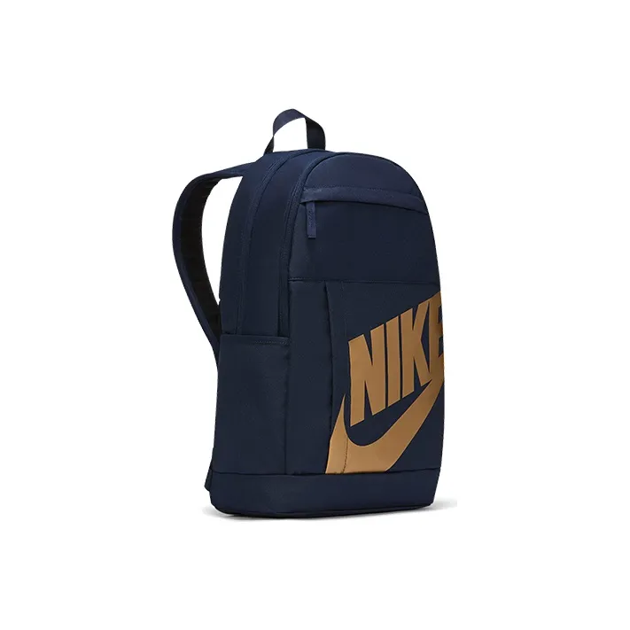 Nike Polyester Portable Backpack Regular Unisex Obsidian Color-3