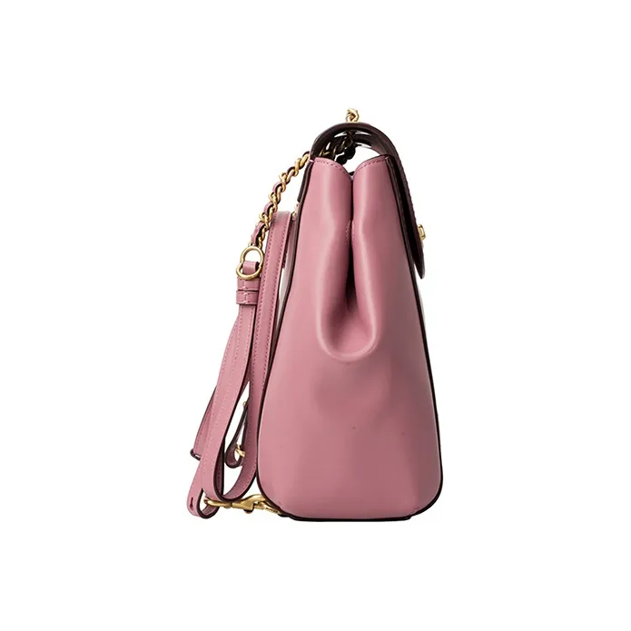 COACH Cow Leather Backpacks Backpack Small Size Women's Cherry Blossom Pink-2