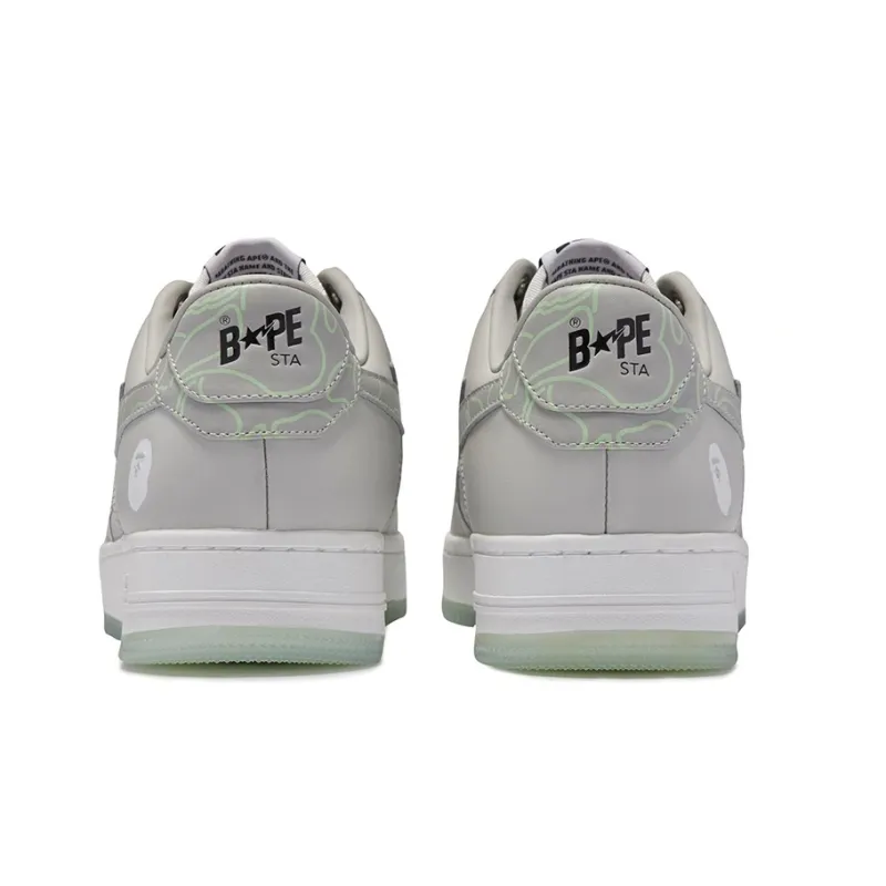 A BATHING APE® Bape Sta #1 M2 "Gray" Sneakers-3