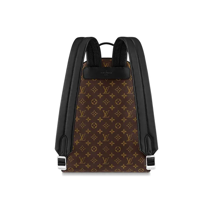 LOUIS VUITTON Josh Backpack Monogram Macassar Brown/Black-3