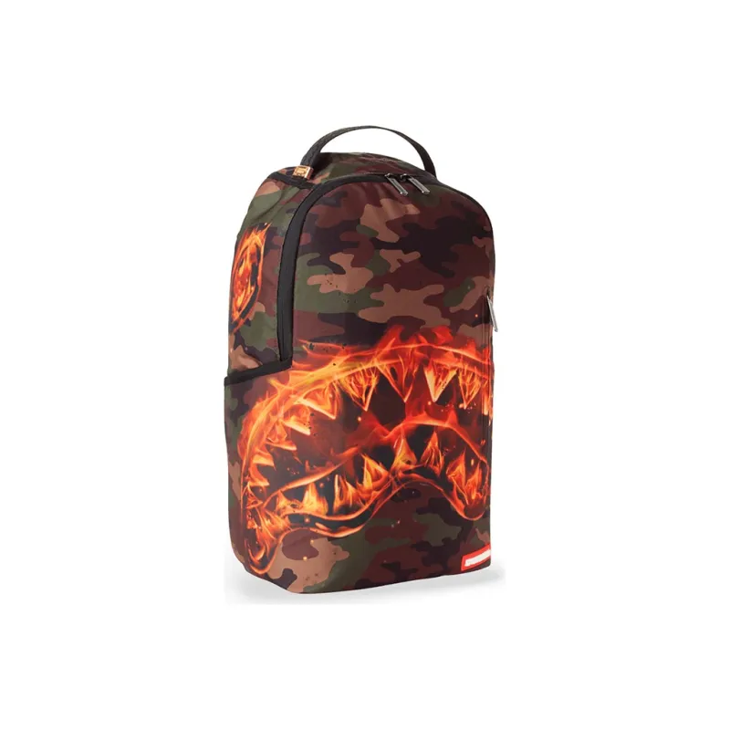 SPRAYGROUND Fabric Backpack Backpack Portable Backpack Small Size Unisex Camouflage-1