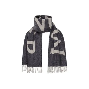 Moncler Knit Scarves Women's Gray