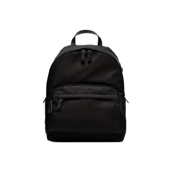 PRADA Fabric Backpack Regular Unisex Black