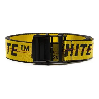 OFF WHITE Polyamide And Polyester Leather Belts Unisex Width 3.5cm