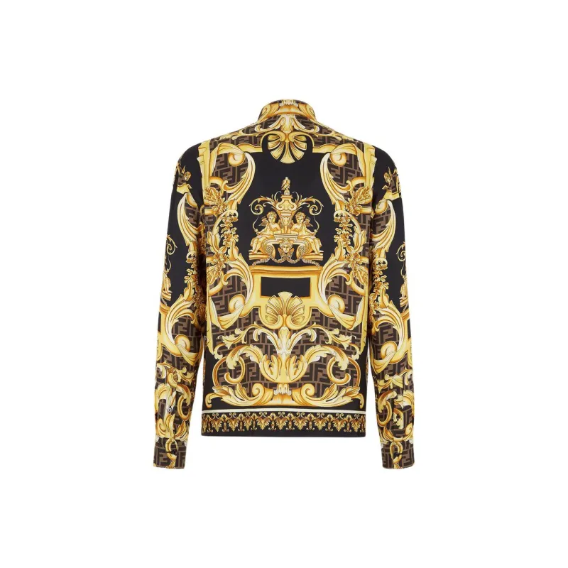 Versace X FENDI X VERSACE Shirts Men Multicolor-1