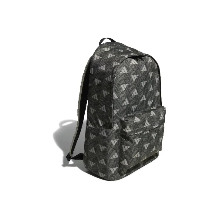 Adidas Polyester Backpack Regular Unisex Gray Green-1