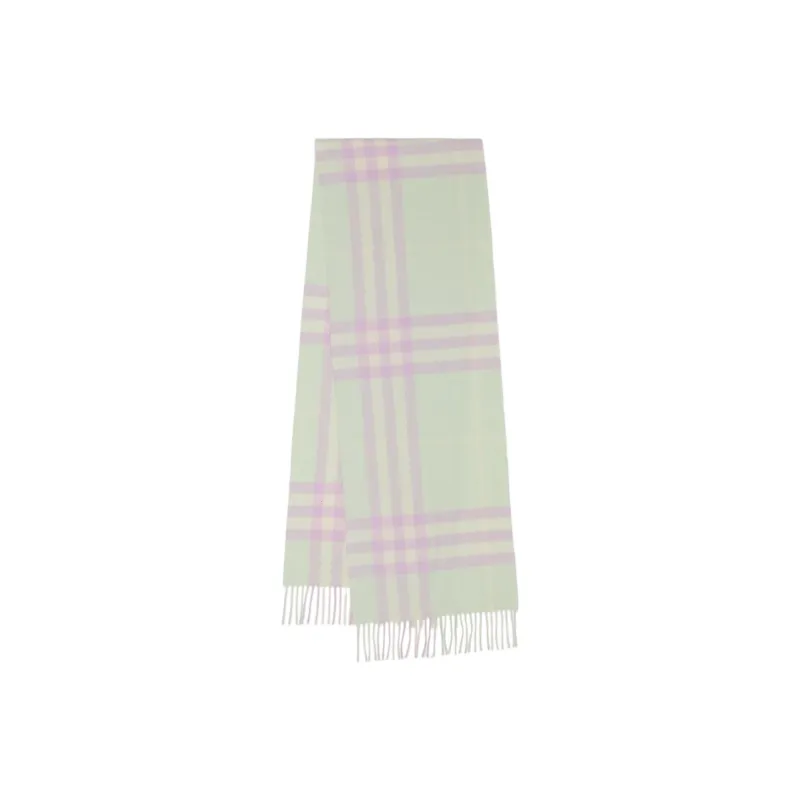 Burberry Knit Scarves Unisex Pistachio-0