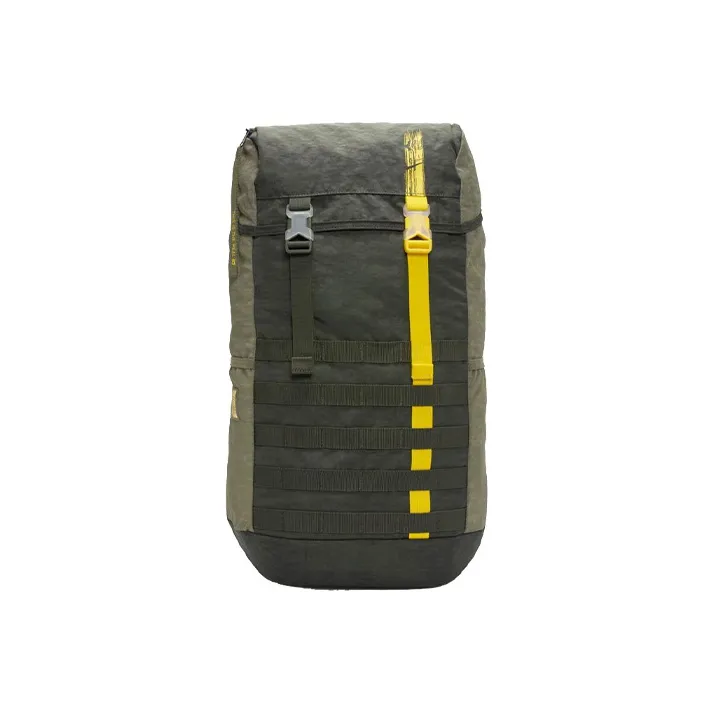 Nike Polyester Polyamide Backpack Regular Unisex Red Fir Green-0