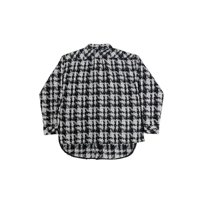 Charlie Luciano Shirt Fall Unisex Black White-1