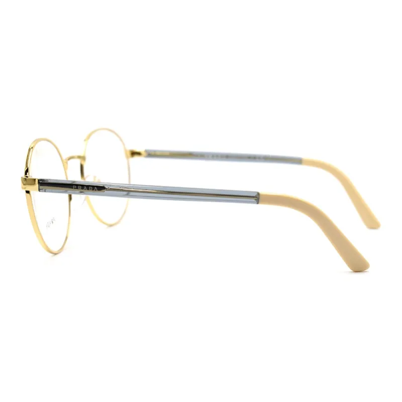 PRADA Eyeglass Frames Unisex Mountain Camellia Gold-2