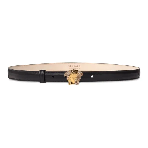 VERSACE JEANS COUTURE Leather Belts Women's Black