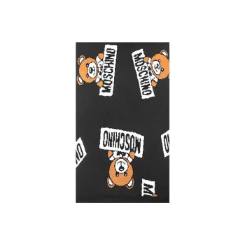MOSCHINO Shawls Unisex Black