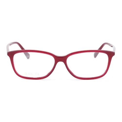 GUCCI Eyeglass Frames Women's Red