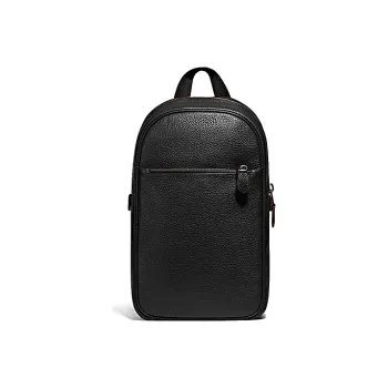 COACH Metropolitan Leather Crossbody Bags Sling Bags Small Size Men's Black