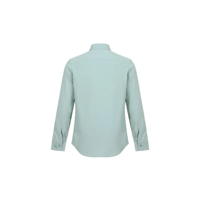 KENZO Shirts Men Gray Green-1
