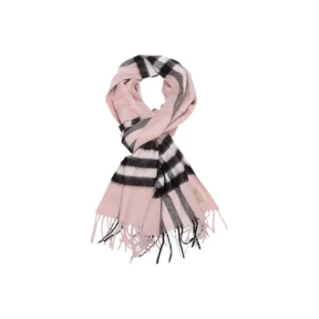 Burberry Knit Scarves Women's Gray Rose