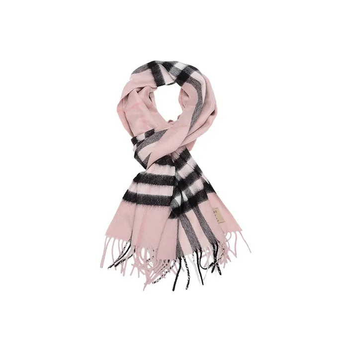 Burberry Knit Scarves Women's Gray Rose-0