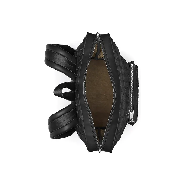 Bottega Veneta Hydrology Cow Leather Backpack Men's Black-3