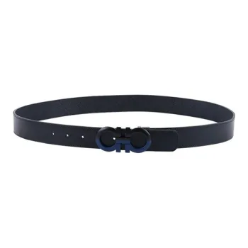 Ferragamo Gancini Leather Belts Men