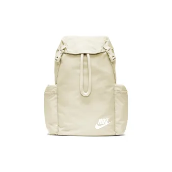 Nike Heritage Polyester Backpack Regular Unisex Light Walnut Brown White