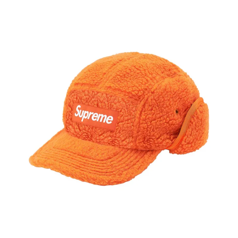 Supreme Deep Pile Earflap Camp Cap-3