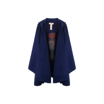 Burberry Shawls Women's Navy Blue