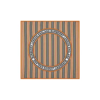 Burberry Icon Stripe Logo Scarf