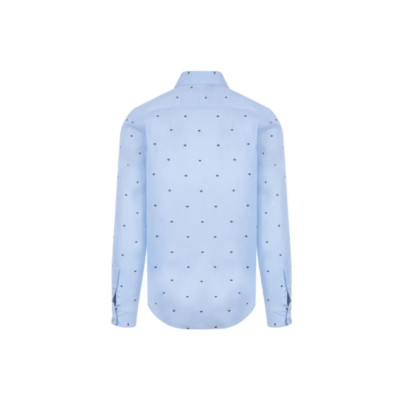 KENZO Shirts Men Light Blue-1