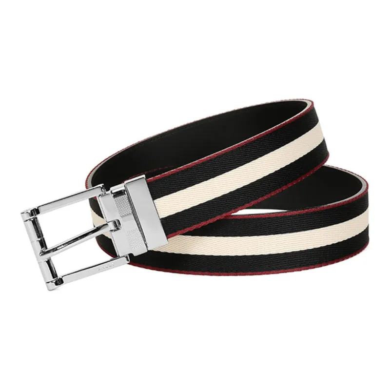 BALLY Leather Belts Men's Width 3.5cm-4