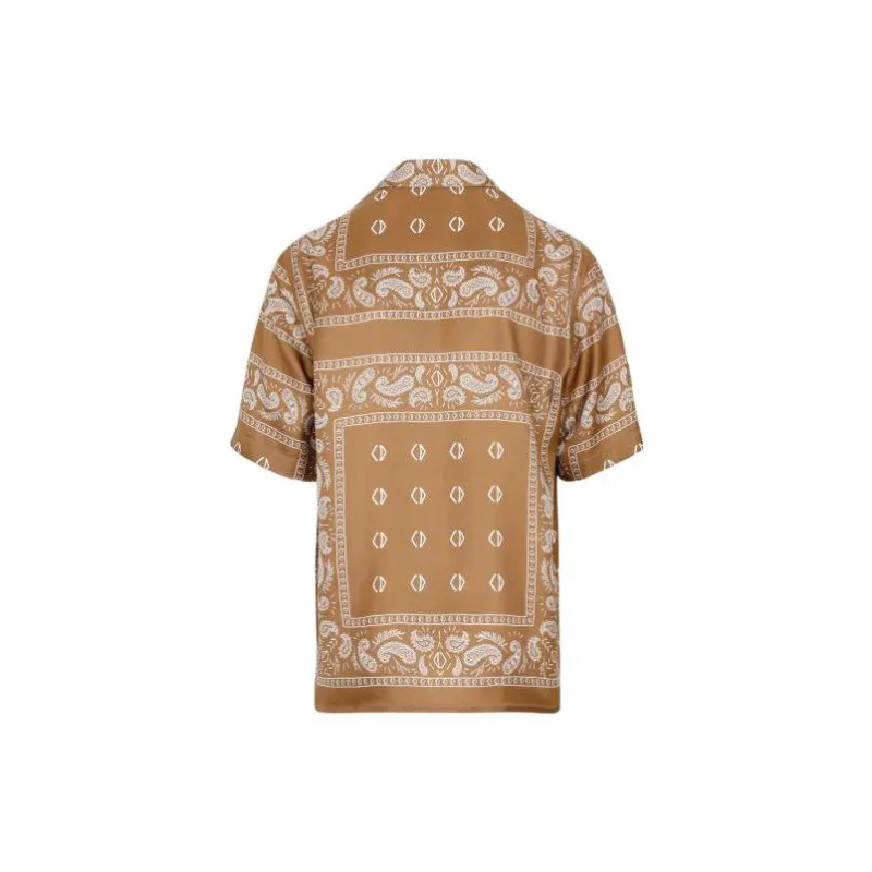 DIOR X Cactus Jack Short Sleeved Shirt With Bandana Motif-1