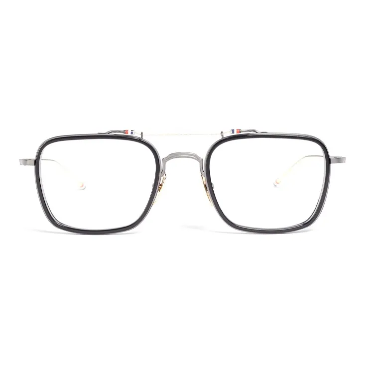 THOM BROWNE Rectangular Frame Glasses-0