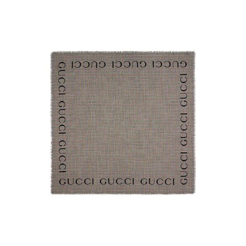 GUCCI Shawls Unisex Multicolor Plaid-0
