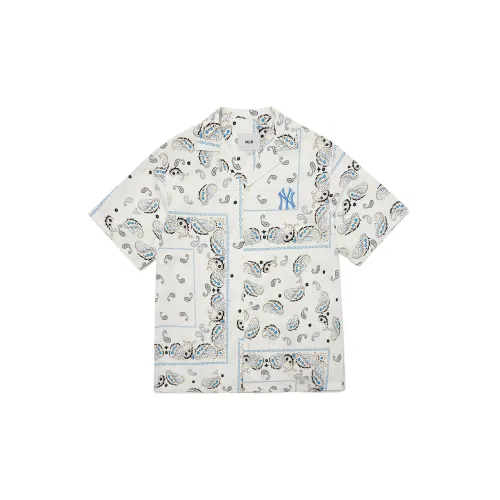 MLB Cashew Flower Shirts Unisex Ivory