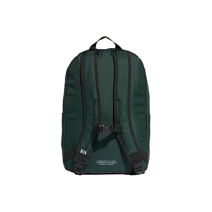 Adidas Originals Polyester Backpack Regular Unisex Green Brown-2