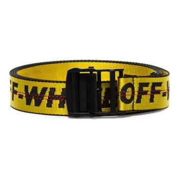 OFF WHITE FW19 Leather Belts Unisex