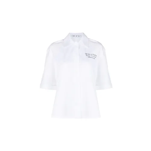 OFF-WHITE SS21 Shirts Unisex White