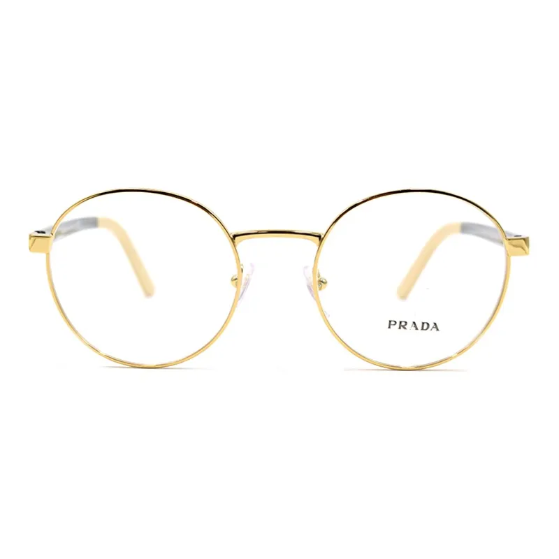 PRADA Eyeglass Frames Unisex Mountain Camellia Gold-0