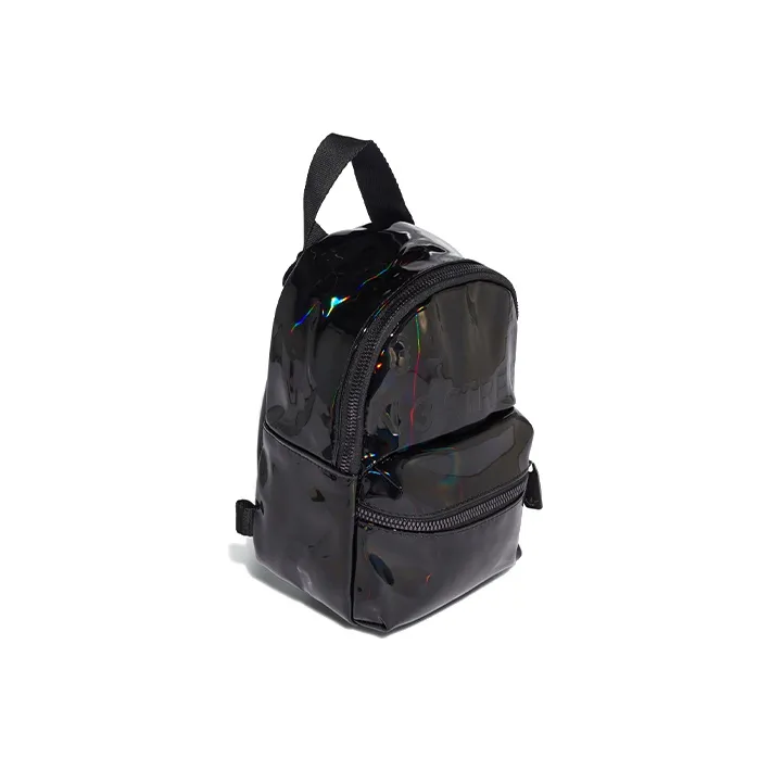 Adidas Originals Polyurethane Backpack Mini Women's Black-3